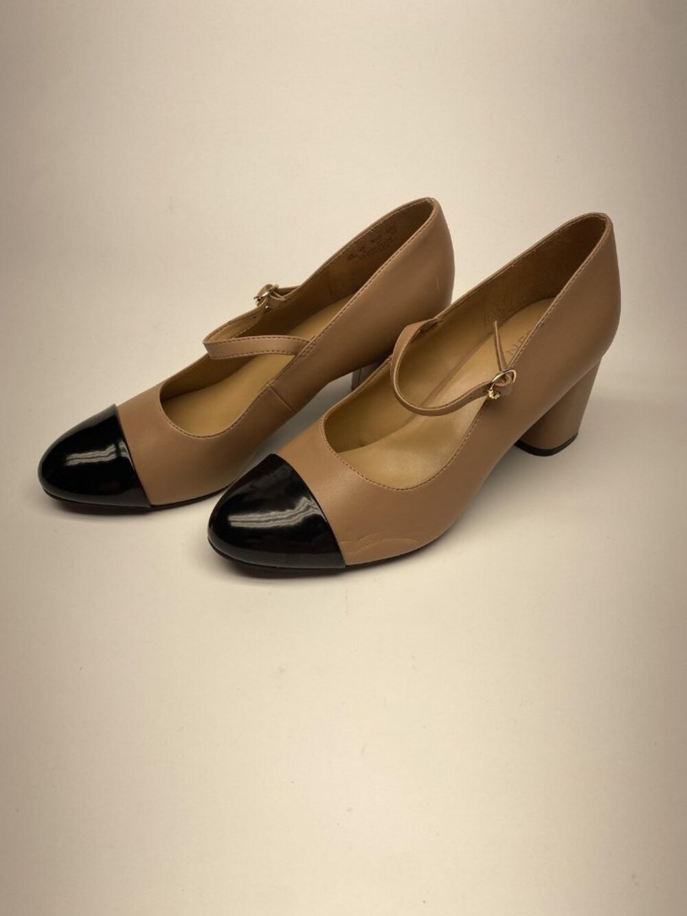 Naturalizer Lovable Womens Size 10 Block Heel Mary Jane Strap Dress Pumps